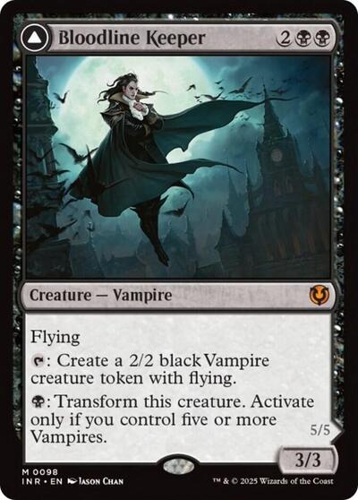 Bloodline Keeper (Innistrad Remastered) Light Play Foil