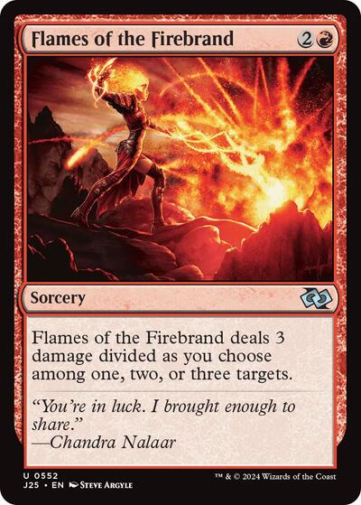 Flames of the Firebrand (Foundations Jumpstart) Medium Play