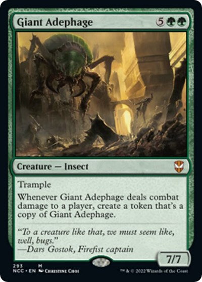 Giant Adephage (Commander: Streets of New Capenna) Near Mint