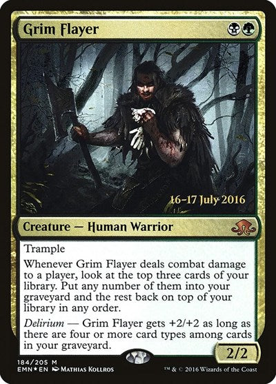 Grim Flayer (Promos: Prerelease Cards) Near Mint Foil