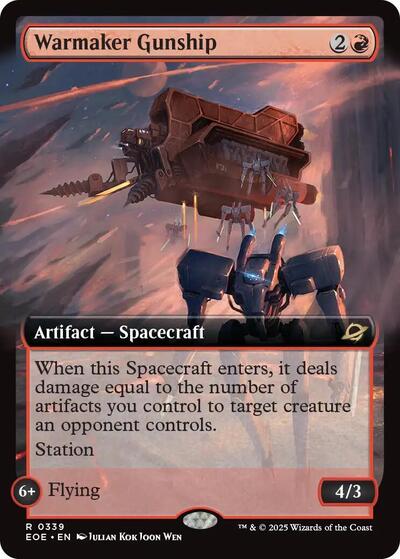 Warmaker Gunship Extended Art|4|0|0.00