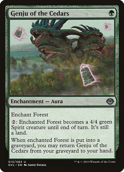 Genju of the Cedars (Duel Decks: Anthology) Near Mint