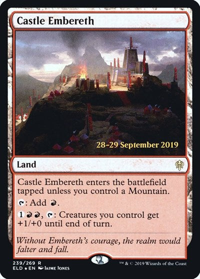 Castle Embereth (Promos: Prerelease Cards) Near Mint Foil