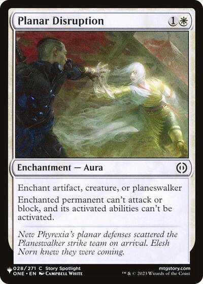 Planar Disruption (The List) Near Mint