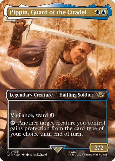 Pippin, Guard of the Citadel (Borderless) (Universes Beyond: The Lord of the Rings: Tales of Middle-earth) Light Play