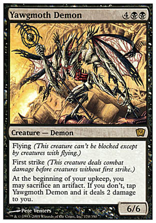 Yawgmoth Demon (9th Edition) Medium Play