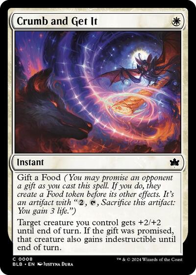 Crumb and Get It (Bloomburrow) Light Play Foil