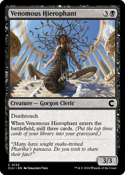 Venomous Hierophant (Ravnica: Clue Edition) Near Mint