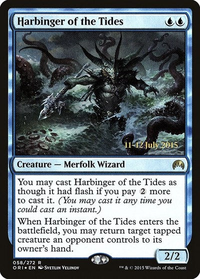 Harbinger of the Tides (Promos: Prerelease Cards) Light Play Foil
