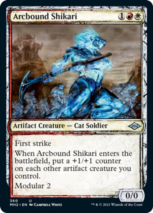Arcbound Shikari (Showcase) (Modern Horizons 2) Light Play