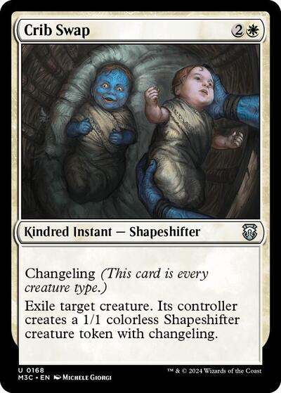 Crib Swap (Ripple Foil) (Commander: Modern Horizons 3) Near Mint Foil