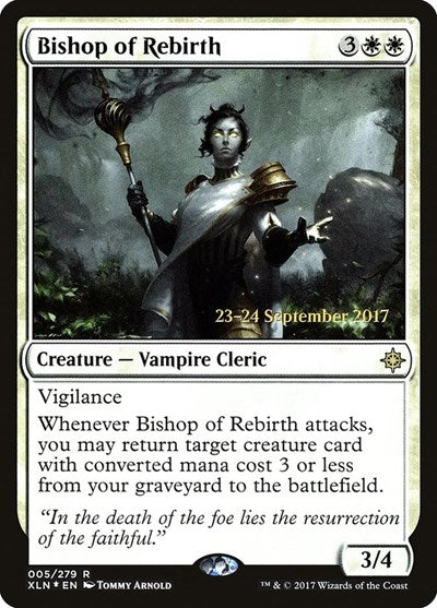 Bishop of Rebirth (Promos: Prerelease Cards) Light Play Foil
