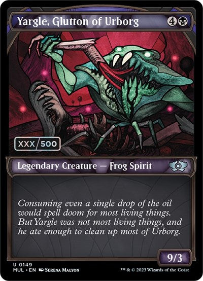 Yargle, Glutton of Urborg (Serialized) (March of the Machine: Multiverse Legends) Near Mint Foil