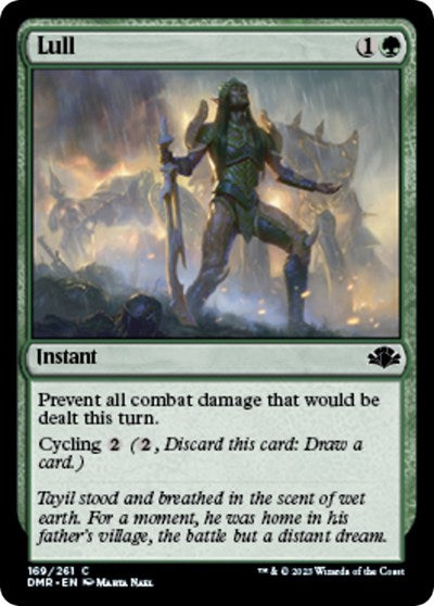 Lull (Dominaria Remastered) Light Play Foil