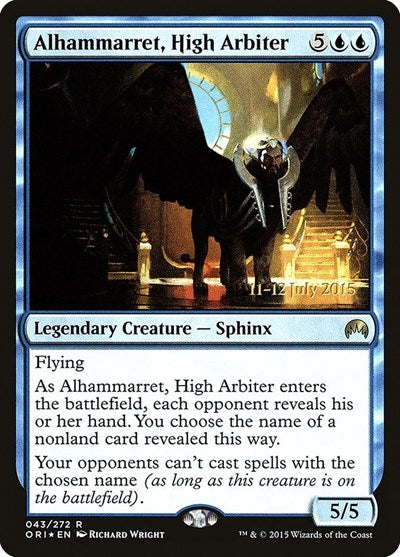 Alhammarret, High Arbiter (Promos: Prerelease Cards) Light Play Foil
