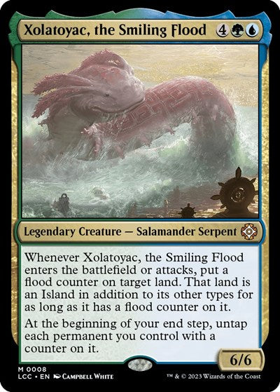 Xolatoyac, the Smiling Flood (Commander: The Lost Caverns of Ixalan) Near Mint Foil