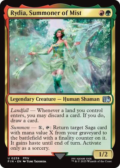 Rydia, Summoner of Mist (Universes Beyond: FINAL FANTASY) Light Play Foil