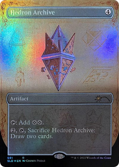 Hedron Archive (Borderless) (Secret Lair) Near Mint Foil