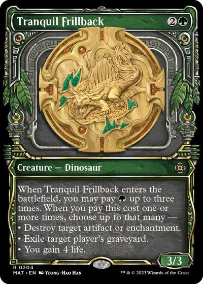 Tranquil Frillback Halo Foil|1|0|0.00