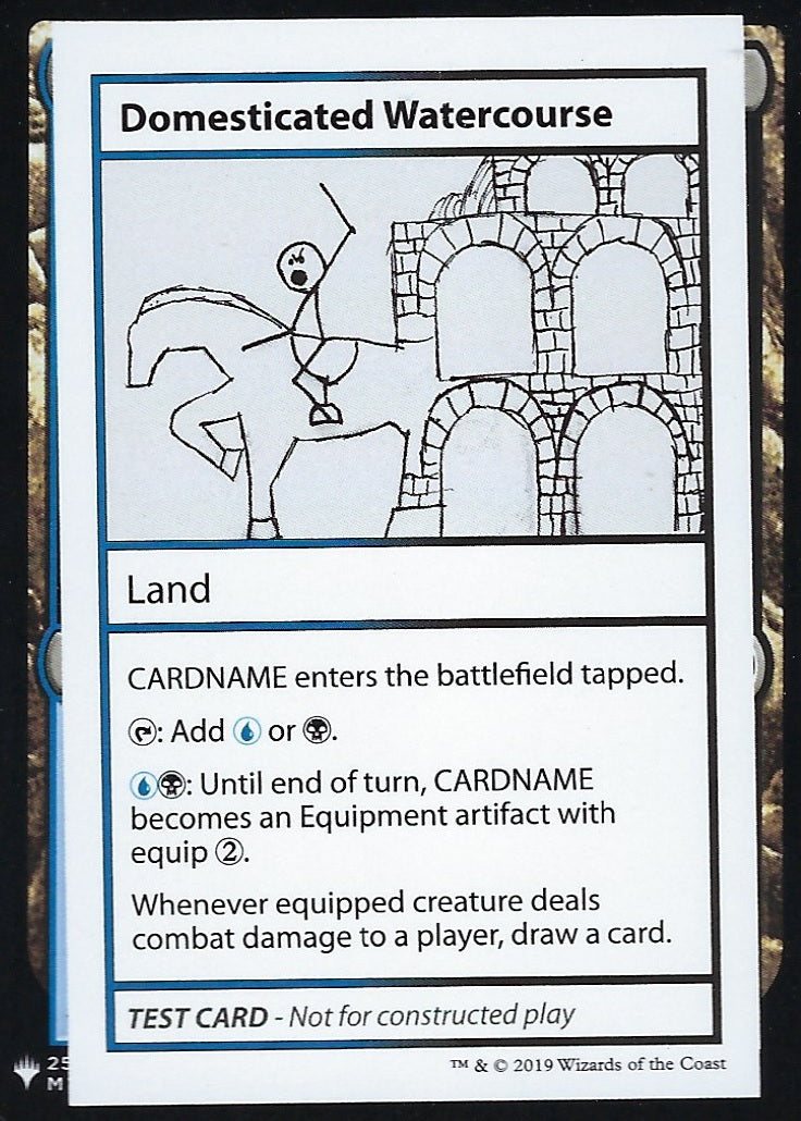 Domesticated Watercourse (Mystery Booster Test Print) Near Mint