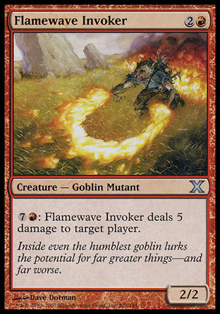 Flamewave Invoker (10th Edition) Light Play