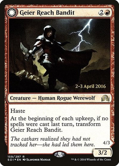Geier Reach Bandit (Promos: Prerelease Cards) Near Mint Foil