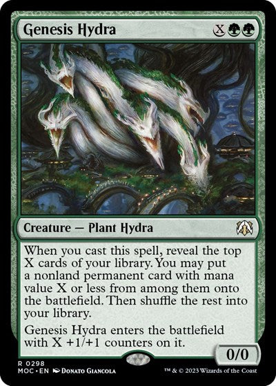 Genesis Hydra (Commander: March of the Machine) Near Mint