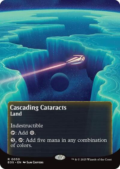 Cascading Cataracts (0050) (Borderless) (Stellar Sights) Light Play