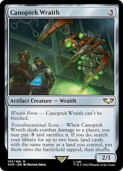 Canoptek Wraith (Universes Beyond: Warhammer 40K) Medium Play