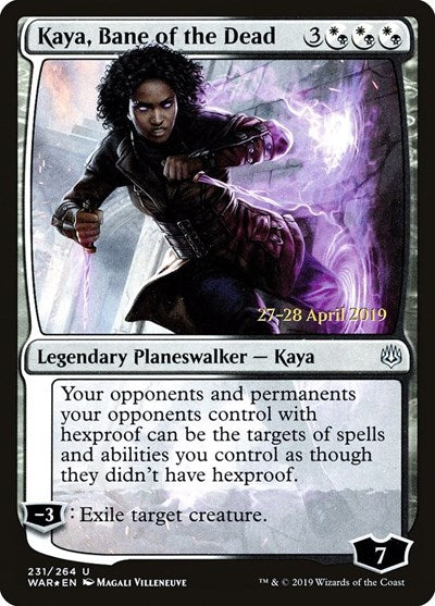 Kaya, Bane of the Dead (Promos: Prerelease Cards) Light Play Foil
