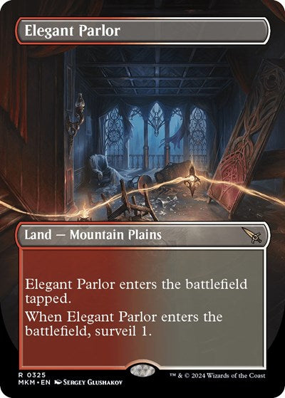 Elegant Parlor (Borderless) (Murders at Karlov Manor) Near Mint Foil