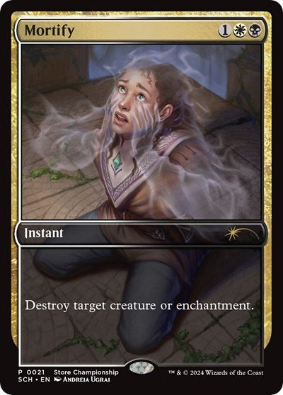 Mortify (Promos: Game Day and Store Championship) Near Mint