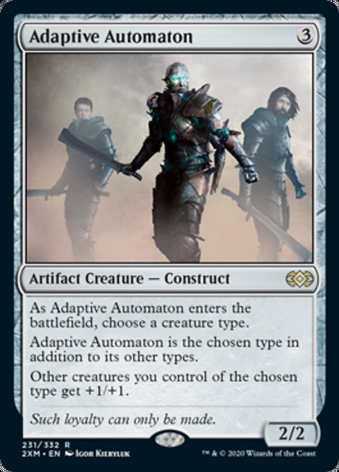 Adaptive Automaton (Double Masters) Medium Play Foil
