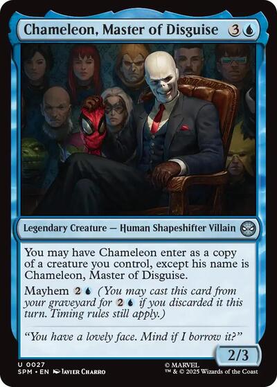Chameleon, Master of Disguise (Marvel's Spider-Man) Medium Play Foil