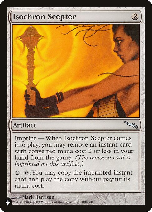 Isochron Scepter (The List) Damaged / Poor