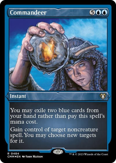 Commandeer (Foil Etched) (Commander Masters) Near Mint Foil