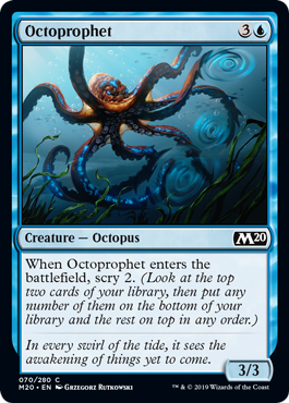 Octoprophet (Magic 2020 Core Set) Near Mint Foil