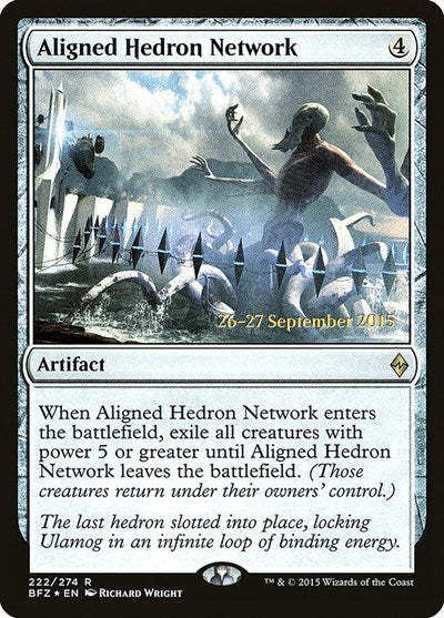 Aligned Hedron Network (Promos: Prerelease Cards) Near Mint Foil