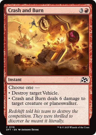 Crash and Burn|27|0|0.00