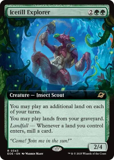 Icetill Explorer (Extended Art) (Edge of Eternities) Near Mint