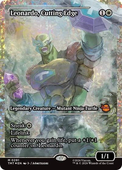 Leonardo Cutting Edge Showcase Fracture Foil|1|0|0.00