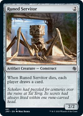 Runed Servitor (Jumpstart) Medium Play