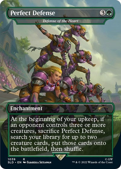 Perfect Defense - Defense of the Heart (Borderless) (Secret Lair) Near Mint