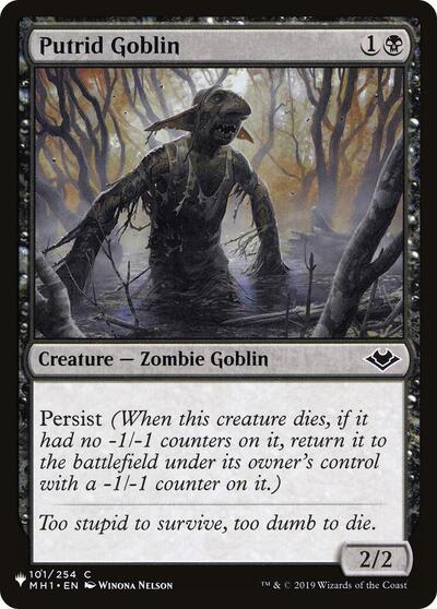 Putrid Goblin (The List) Light Play