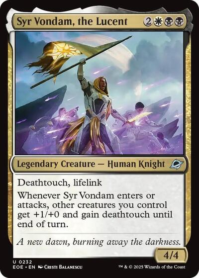 Syr Vondam the Lucent|8|0|0.00