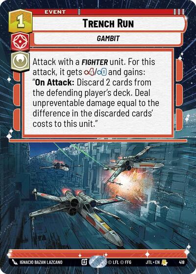 Trench Run (Hyperspace) (Jump to Lightspeed) Near Mint