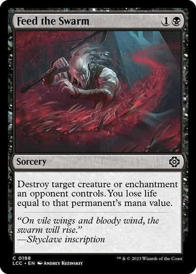 Feed the Swarm (Commander: The Lost Caverns of Ixalan) Light Play