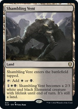 Shambling Vent (Commander Legends: Battle for Baldur's Gate) Medium Play