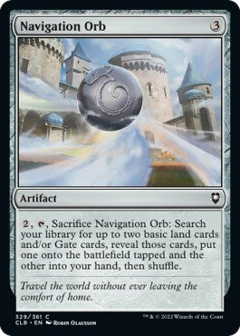 Navigation Orb (Commander Legends: Battle for Baldur's Gate) Light Play Foil