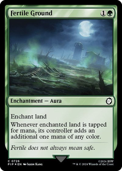 Fertile Ground (Surge Foil) (Universes Beyond: Fallout) Near Mint Foil